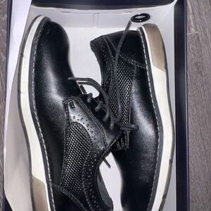 Boys black dress shoes